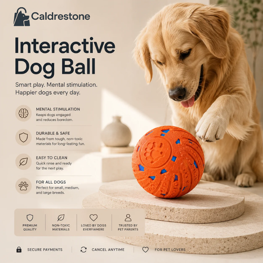 Wondimagegne Interactive Dog Ball